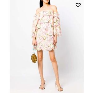 MISA LOS ANGELES Valerie off-shoulder dress. New with tags.